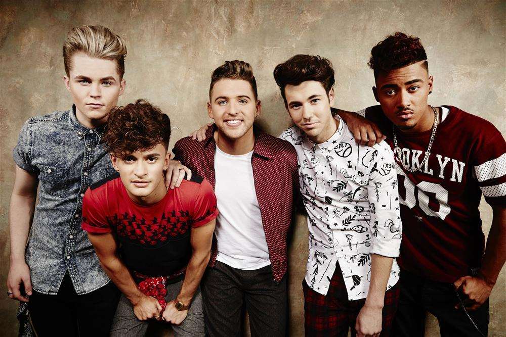 Josh (second from left) with Kingsland Road bandmates
