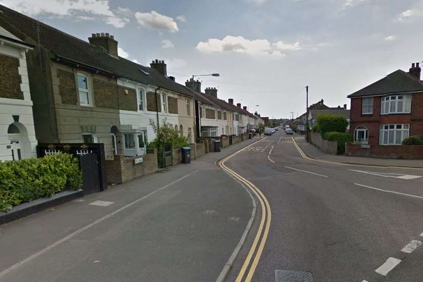 Police were called to Mill Road in Deal to investigate reports a man broke in to a car and was sleeping in it. Picture: Google