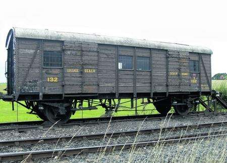 The Cavell Van, which transported the Unknown Warrior in WWI