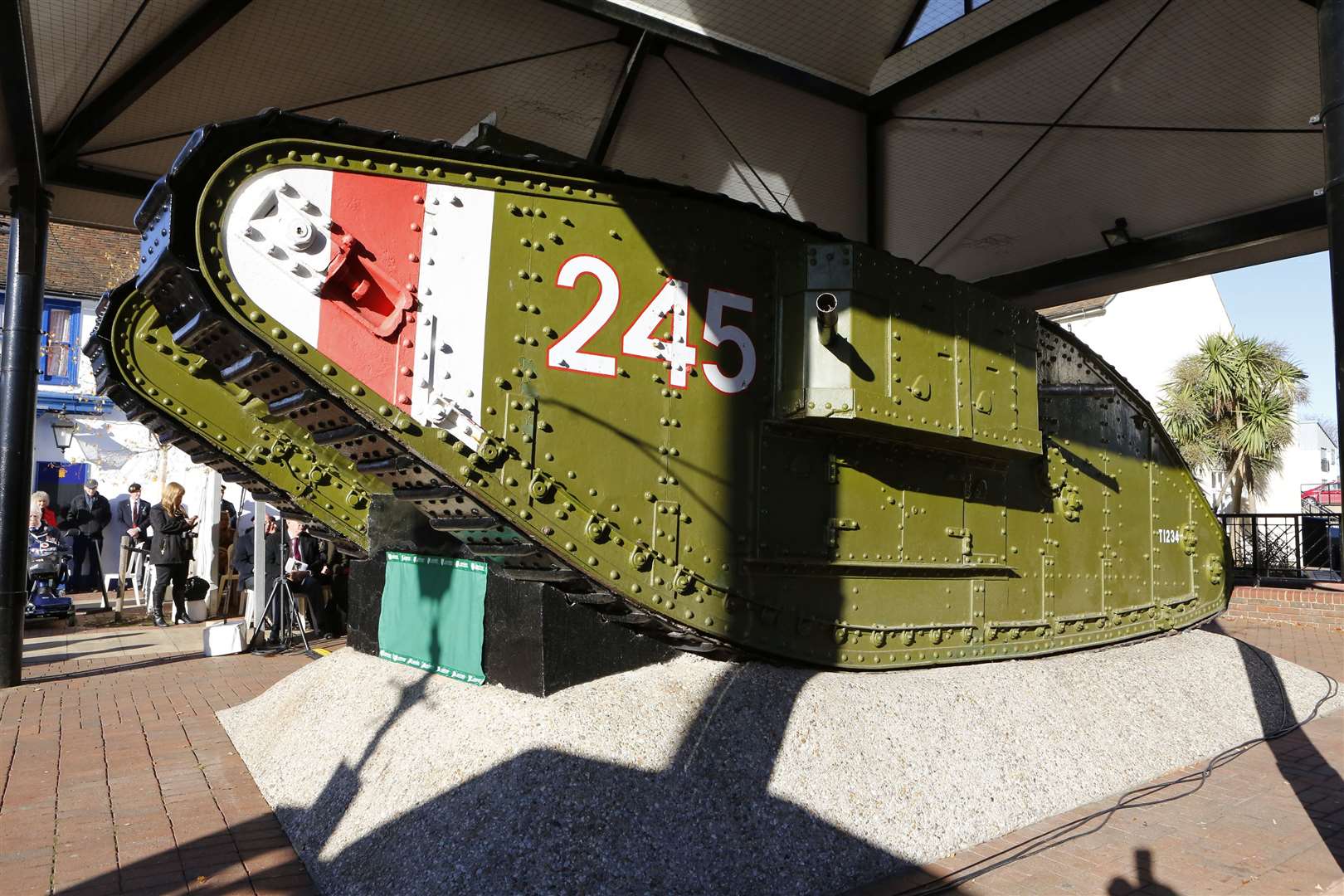 The tank could collapse in under 20 years, according to a survey