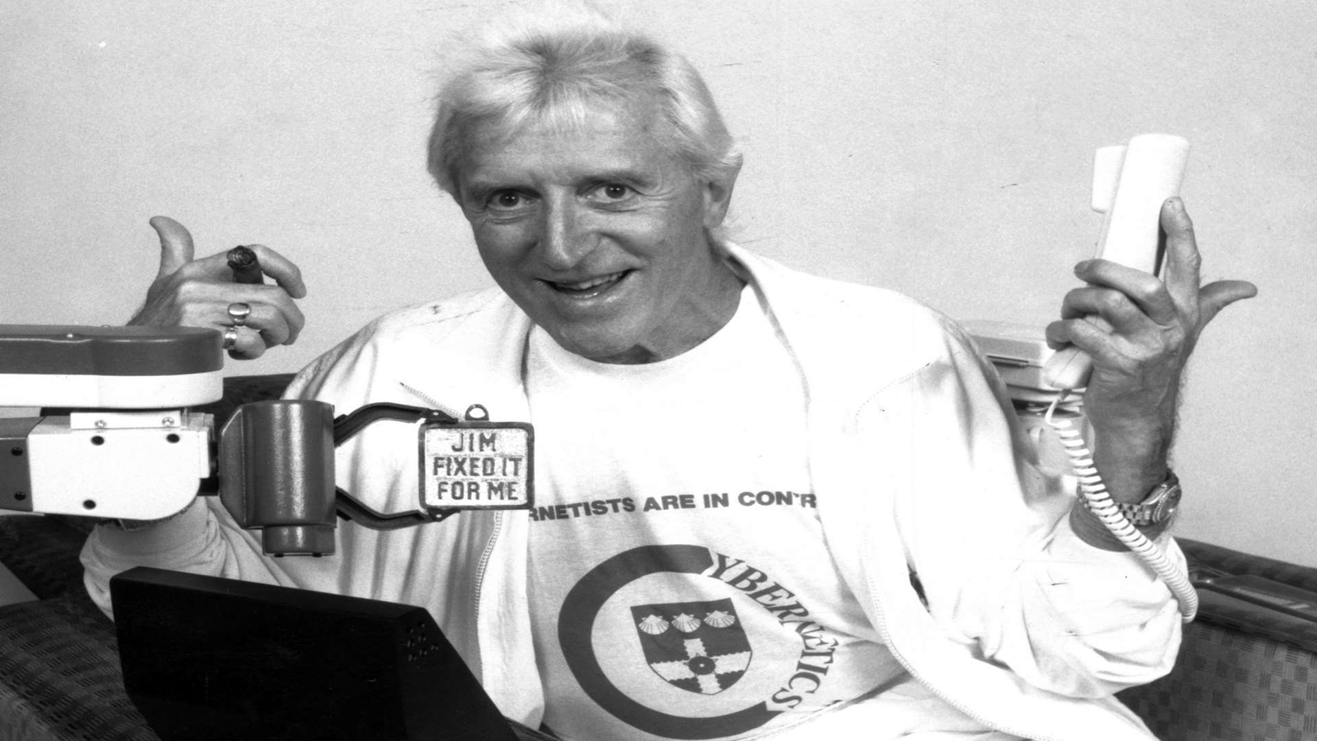 The late Jimmy Savile. Picture: BBC Jim'll Fix It