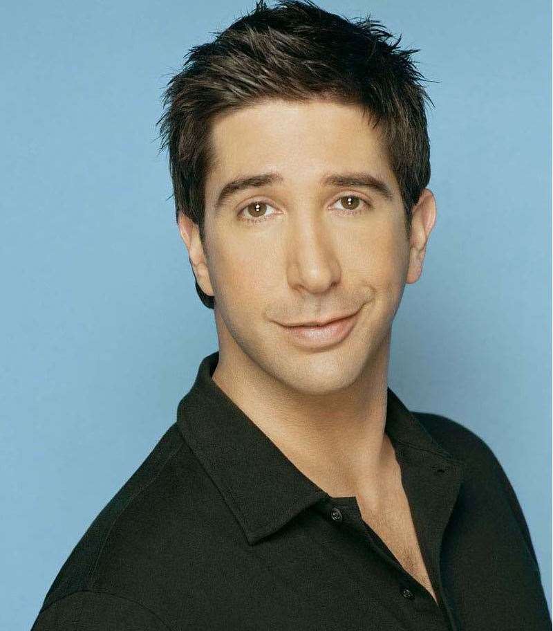Ross (David Schwimmer) in Friends features in one of today's questions. Picture: Channel 4