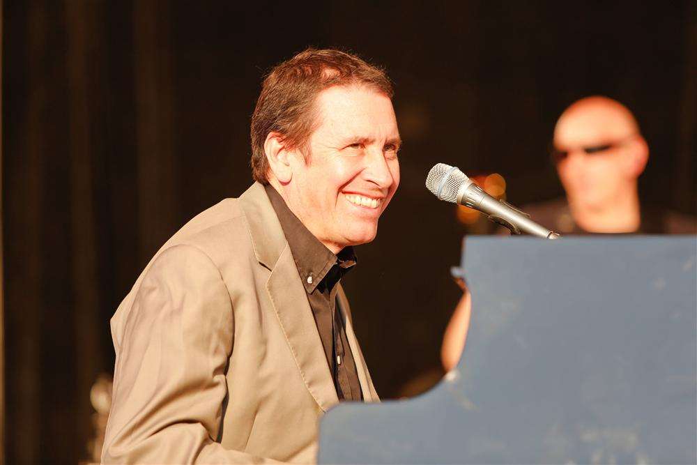 Jools Holland and his Rhythm and Blues Orchestra play to the crowds at Music on the Hill.