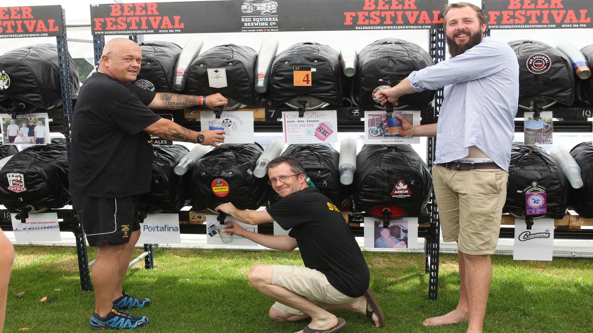 The beer festival at Rainham Cricket Club raised £10,000