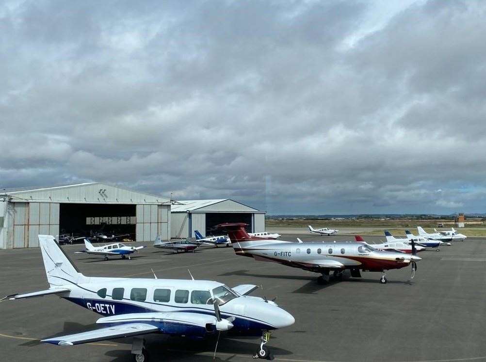 Regular passenger flights are expected to resume from Lydd airport this summer. Picture: London Ashford Airport