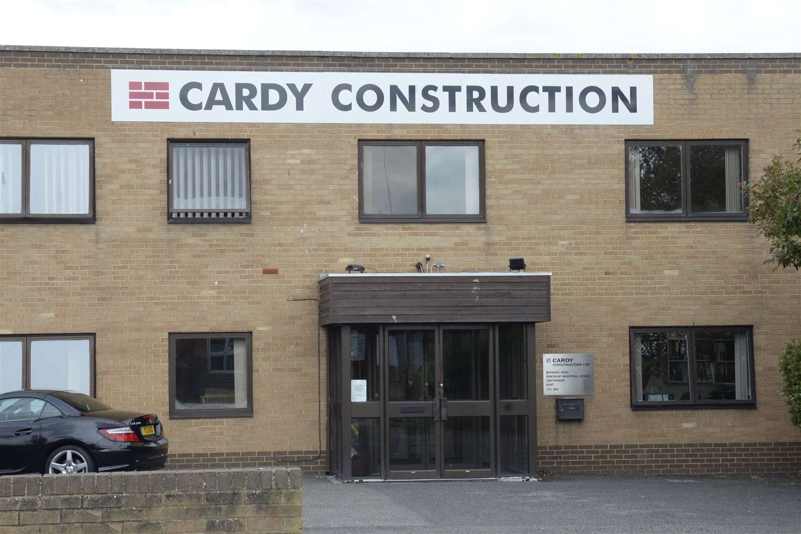 Cardy Construction's offices in Canterbury