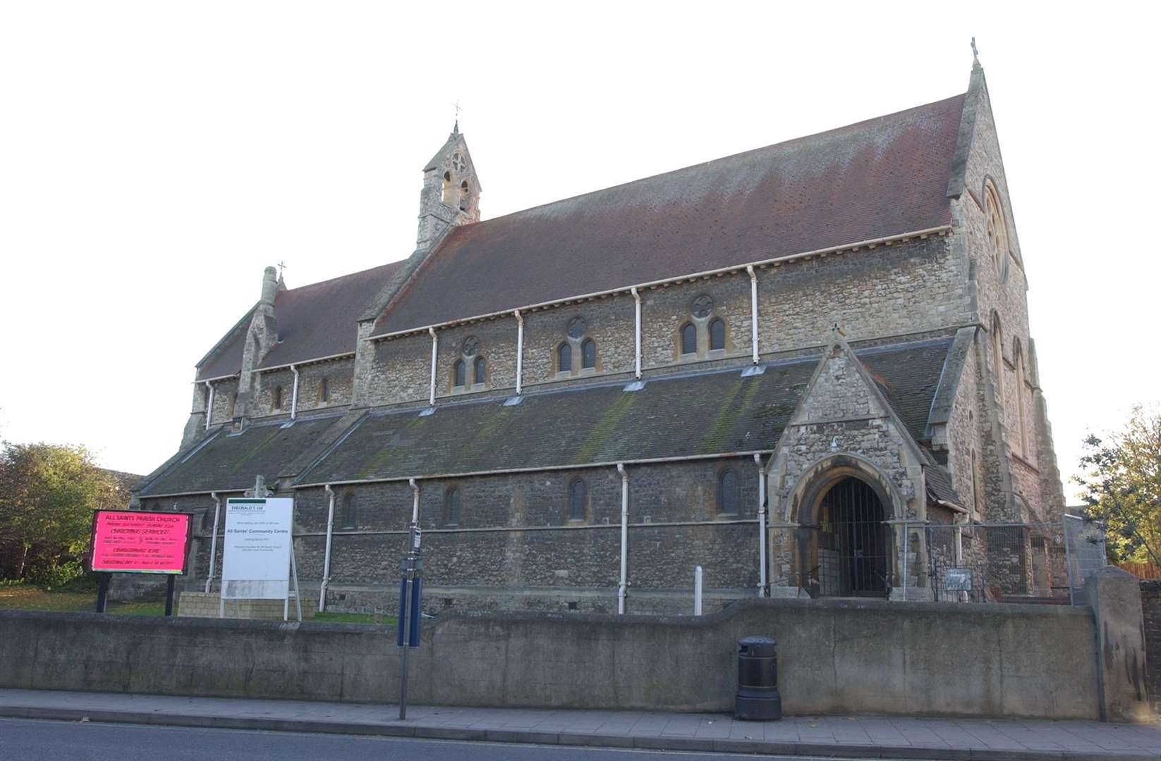 Pic is of All Saints Church in Perry Street Northfleet. Picture by Jim Rantell (6172566)