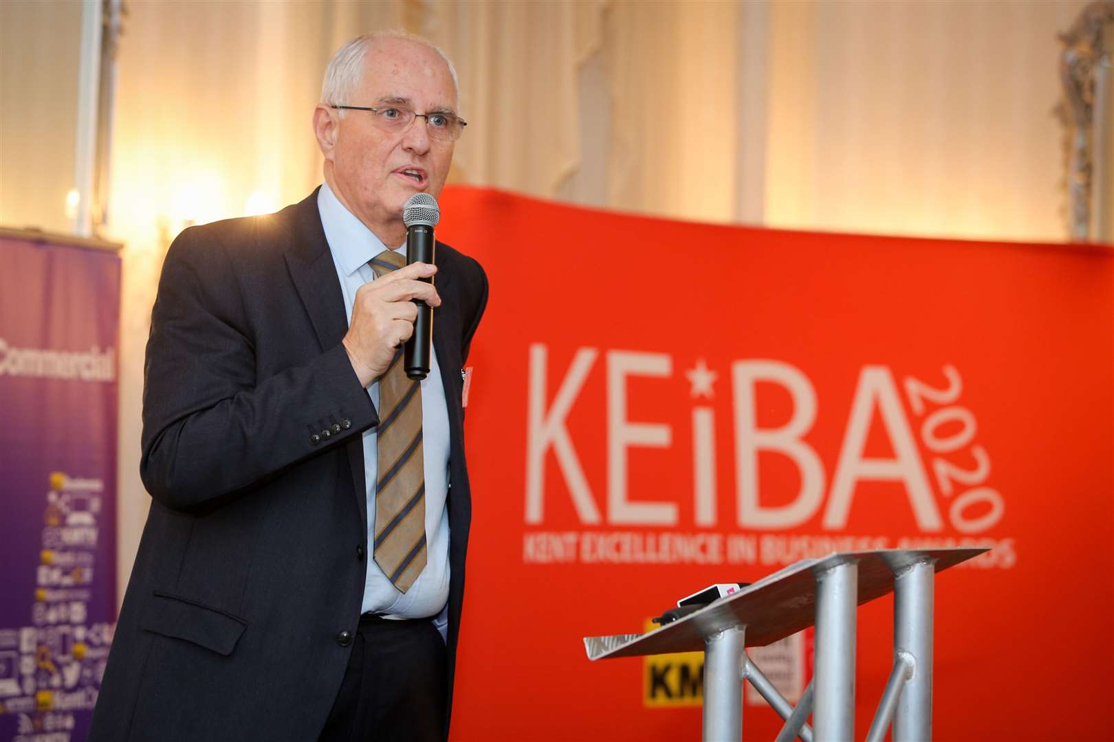 Chairman of the KEiBA judges at this year's launch event, Geoff Miles