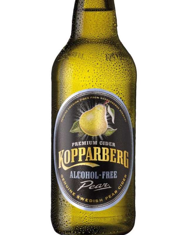 Kopparberg's non-alcohol pear drink