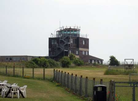Protestors have occupied the control tower at the Manston airport site. Library image.