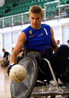Paralympic wheelchair rugby champion Steve Brown, who has been named as one of the new Athlete Mentors for the nationwide Sky Sports Living for Sport programme