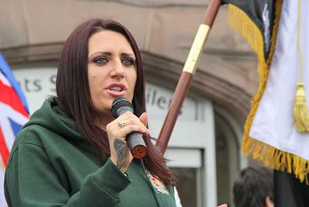 Jayda Fransen is standing in the Rochester and Strood by-election.