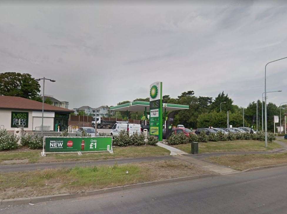 A woman was attacked near the BP garage in Snodland. Picture: Google