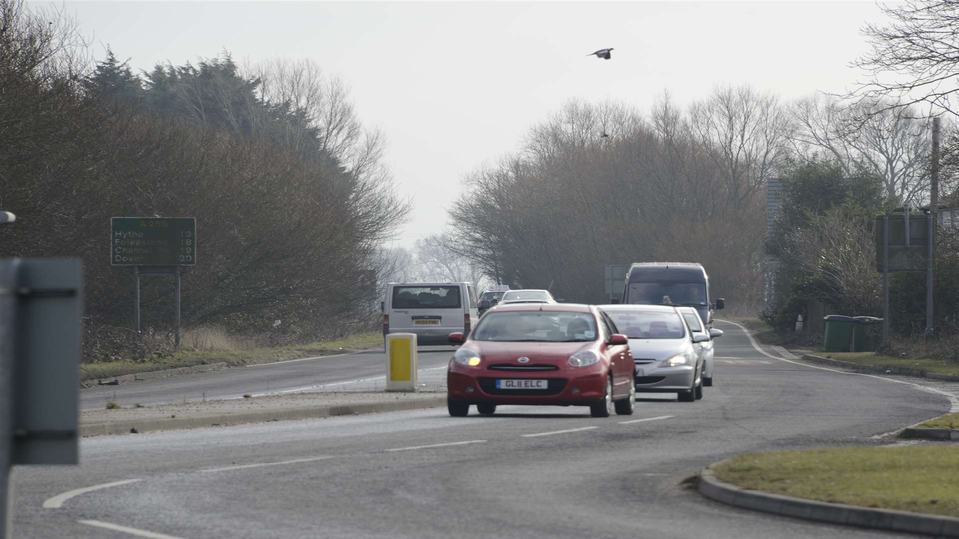 The crash happened on the A259