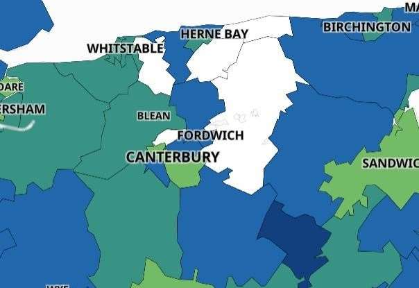 Parts of the Canterbury district are virtually Covid-free
