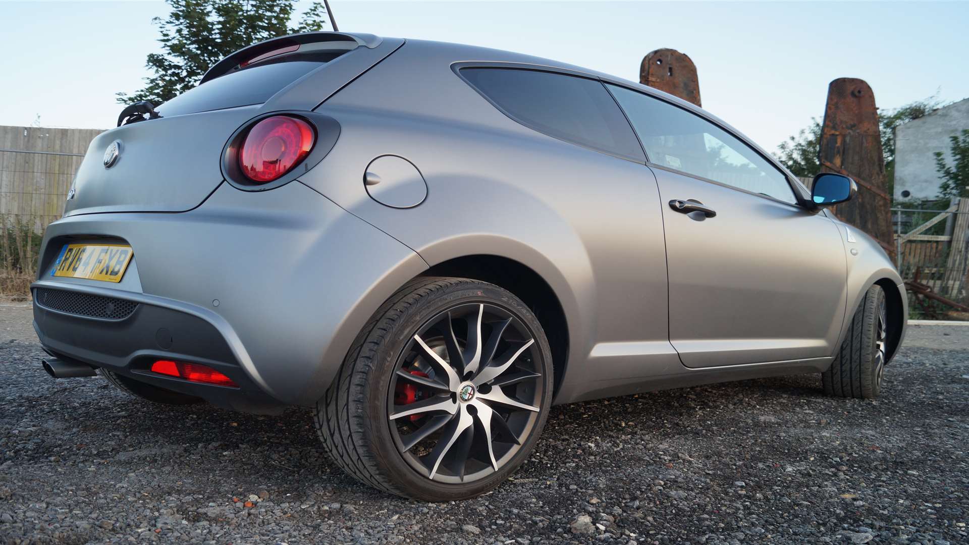 Special 18in alloy wheels help set the Mito QV apart