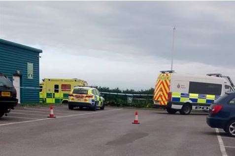 A body has been found at Walpole Bay. Pic: Pic: Samantha Hawkesford