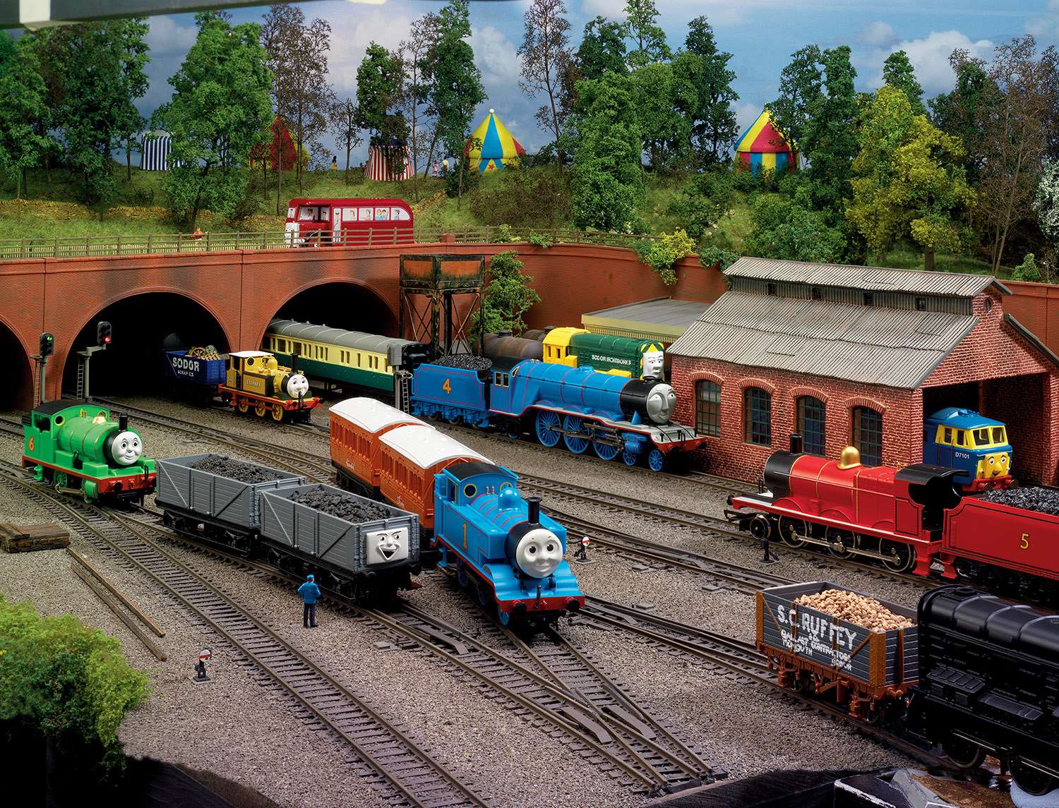 The Thomas and Friends model trains will be made by Hornby to celebrate the character's 70th anniversary.