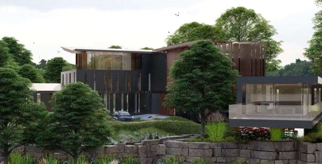 Lake House will look like this...if you build it, that is. Picture: Savills