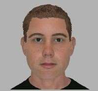 This attacker is being hunted after a man was kicked around 30 times in Kemsing