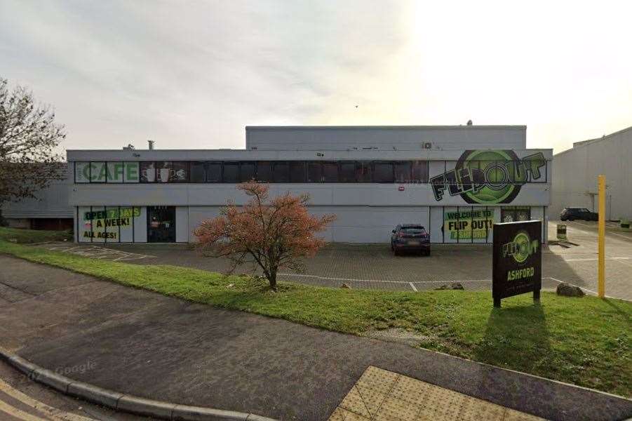 Flip Out on Henwood Industrial Estate in Ashford. Picture: Google
