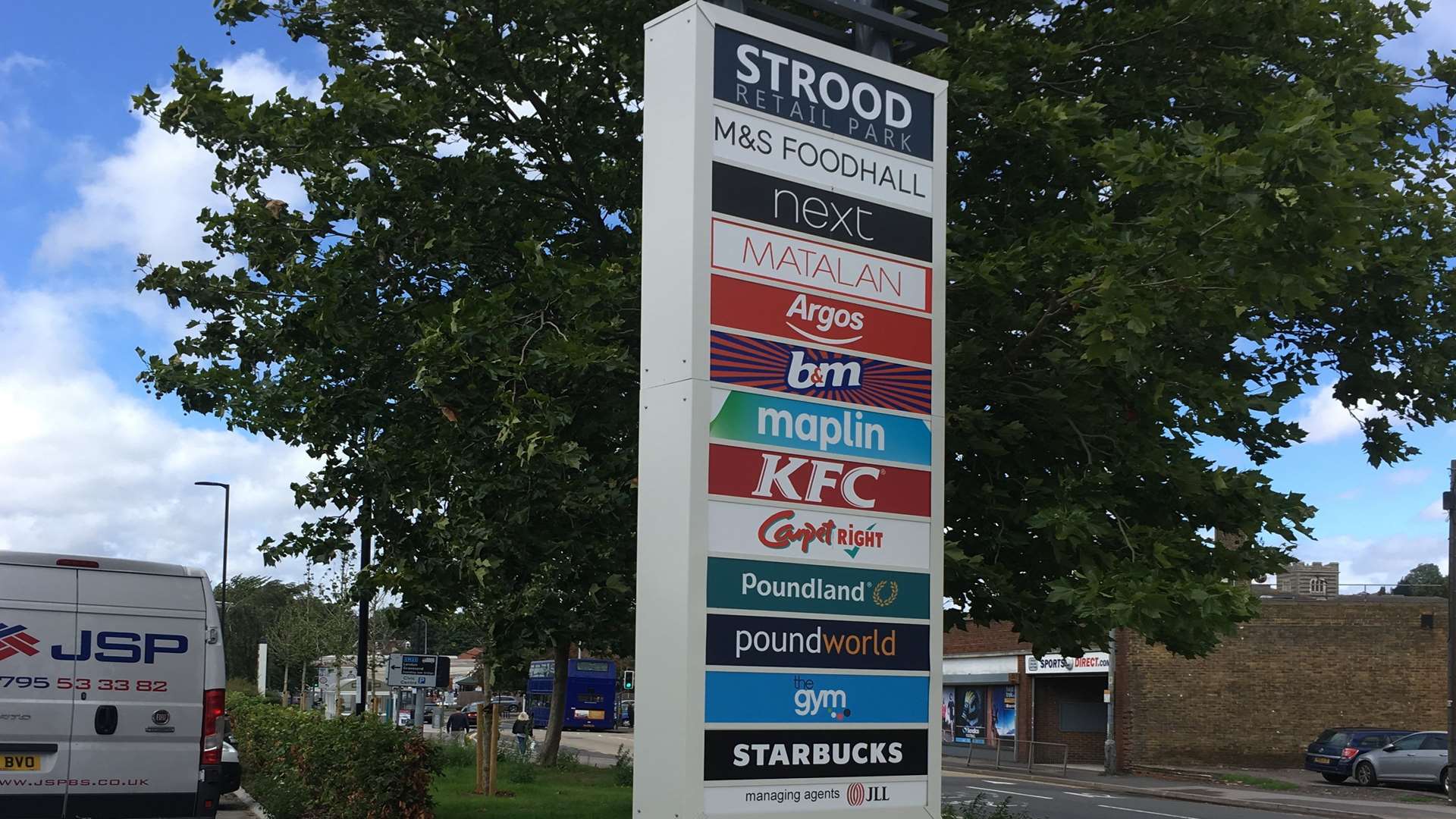 The retail park has several new names
