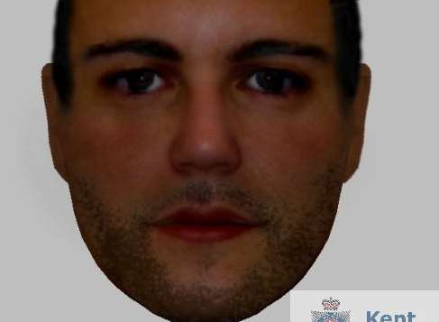 Image released of suspected sex attacker. Picture: Kent Police