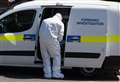 Police and forensics descend on home