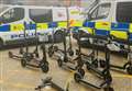 15 e-scooters seized by police 