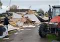 Holiday homes wrecked by 'mini tornado'