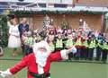 Canterbury Walk to School champions meet Santa