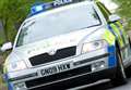 Range Rover sought after police car hit