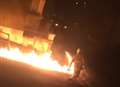 Video: Arson attack caught on camera 