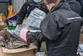 Fake Armani and Gucci items seized at market