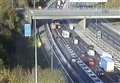 Accident causes delays on motorway