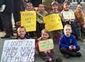 Swim protest receives councillors’ support