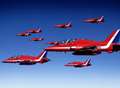 Red Arrows boost for Folkestone