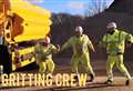 Council gritters film Ice Ice Baby parody 