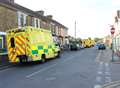 Police close road after medical emergency