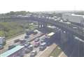 Miles of queues after M25 pile-up