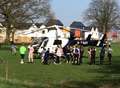 Air ambulance called to park