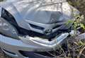 Councillor's car smashed in motorway crash