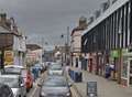 Woman dies in town centre
