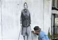 Vile vandals deface famed artwork of the Queen