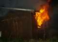 Chalet destroyed in arson attack