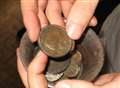 Secret stash of coins uncovered in chimney breast