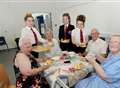 Youngsters lay on a treat for pensioners