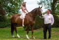 A lockdown wedding with 'neigh' guests - well almost!