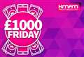 Win £1,000 today