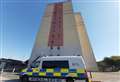 Knives and weapons seized at tower block